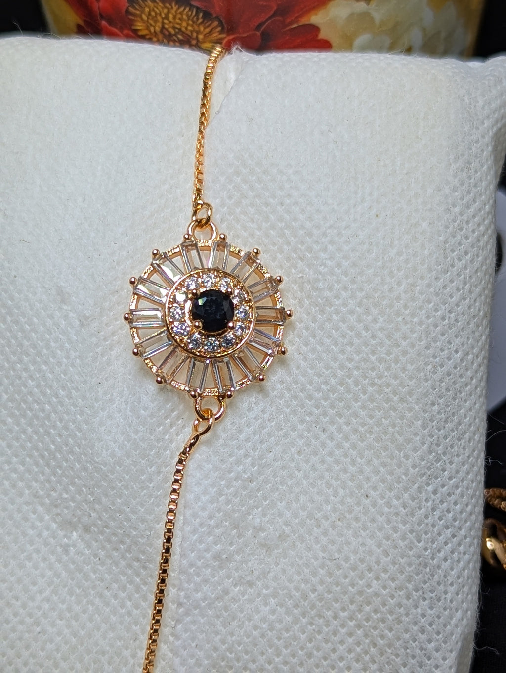 Sunburst Pendant Bracelet