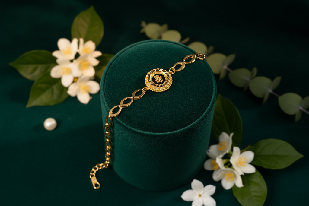 Black Rose Gold Bracelet