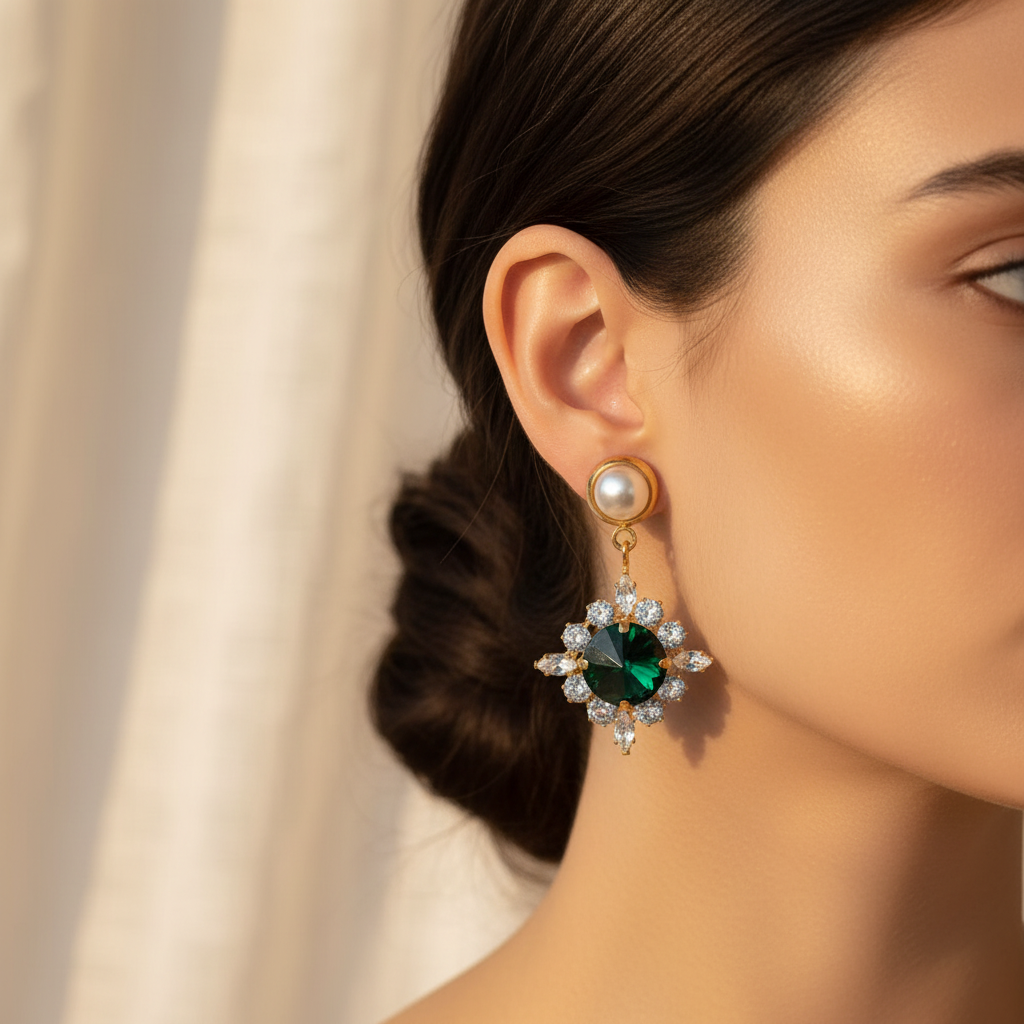 Green Model Ear